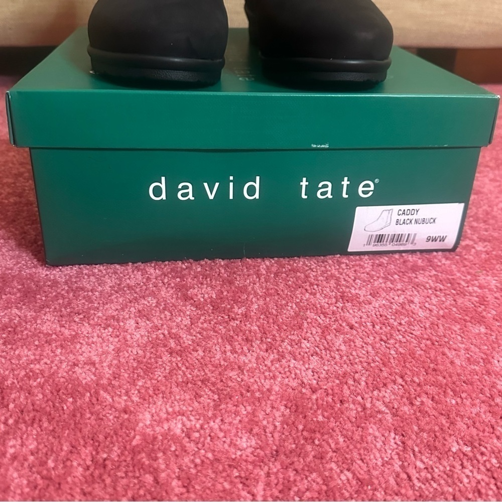 🥾NWT David Tate Waterproof Nubuck/Leather Caddy Boots - Picture 10 of 13